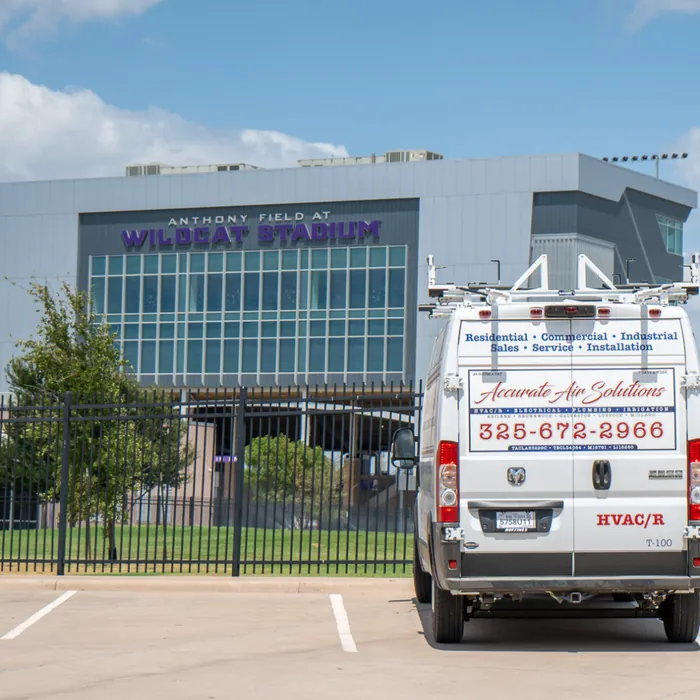 On site at a stadium facility